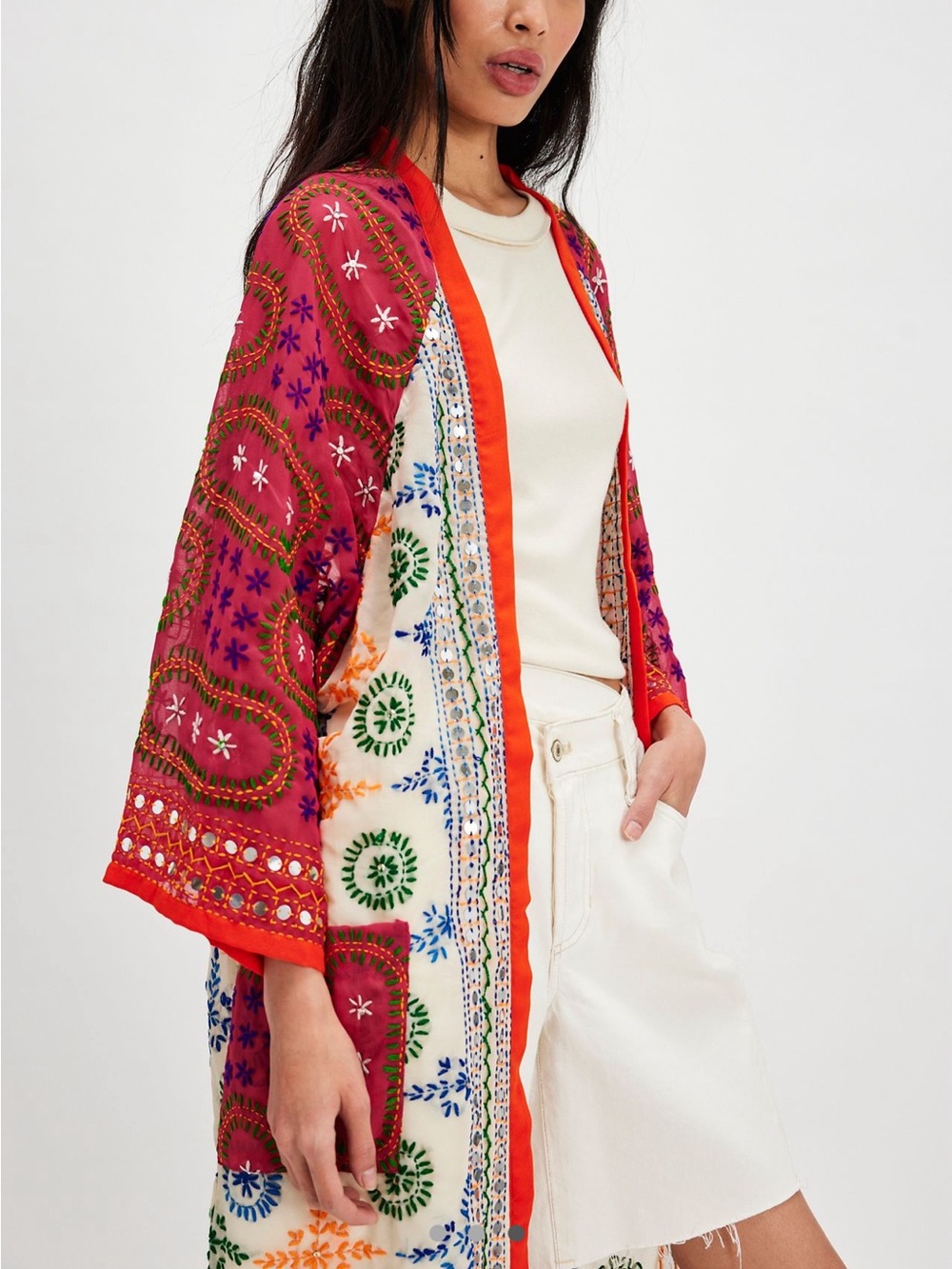 New embellished kimono